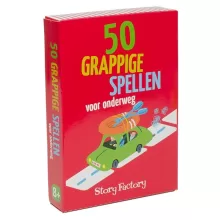 50 grappige spellen voor onderweg