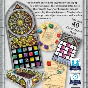 Sagrada - 5/6 player expansion ENG