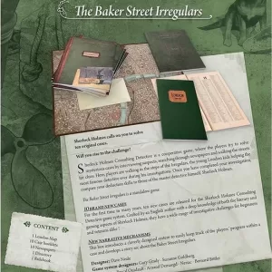 Sherlock Holmes Consulting Detective: The Baker Street Irregulars