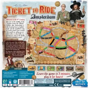 Ticket to Ride - Amsterdam ENG