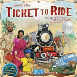 Ticket to Ride - India/Zwitserland