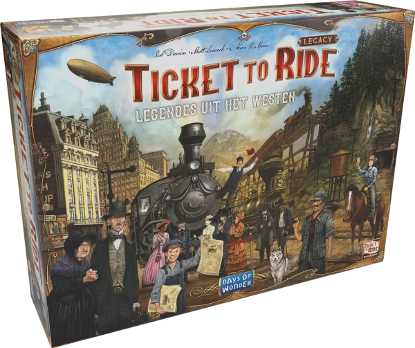 Ticket to Ride Legacy: Legendes uit het Westen