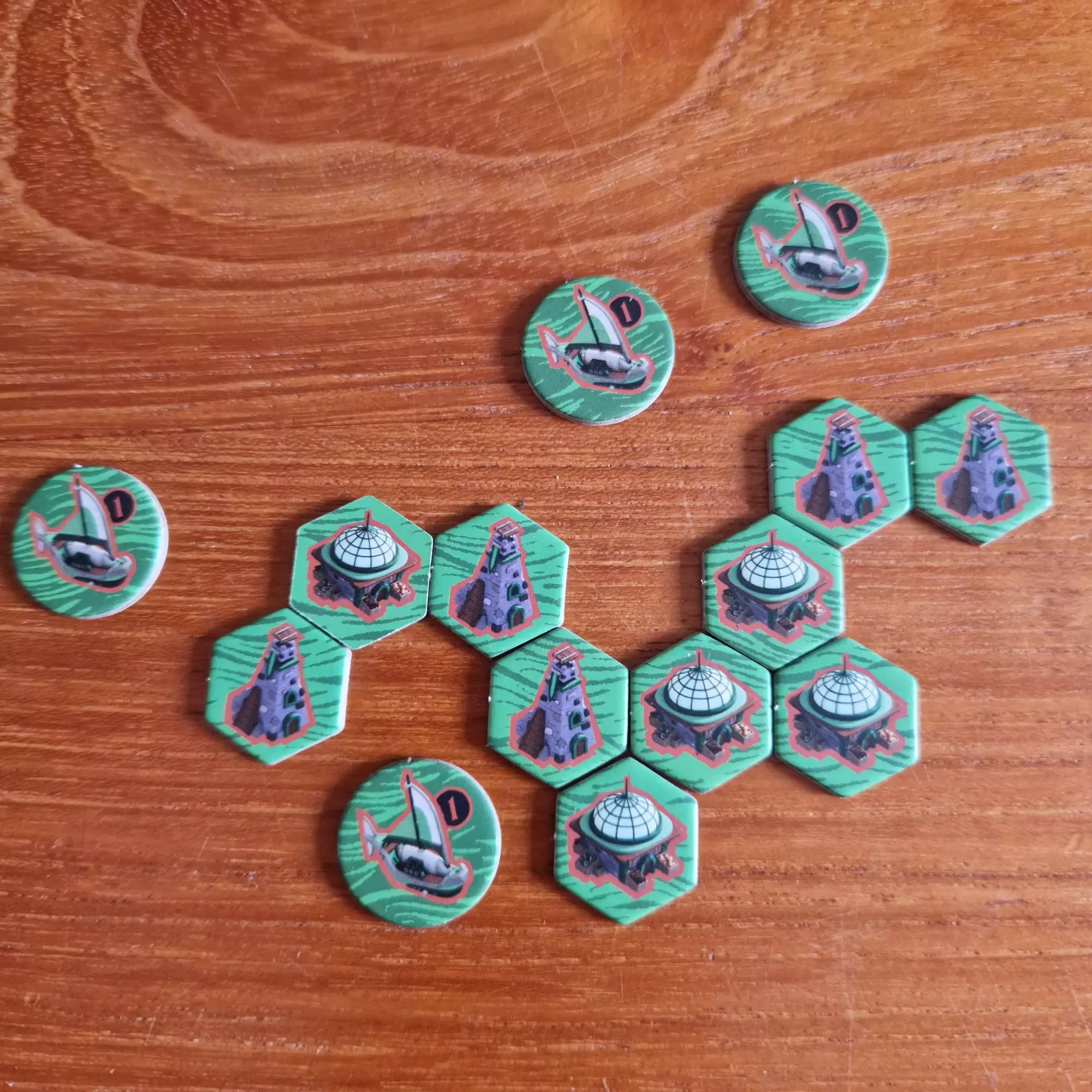 Fractured Sky - Bulding Tokens