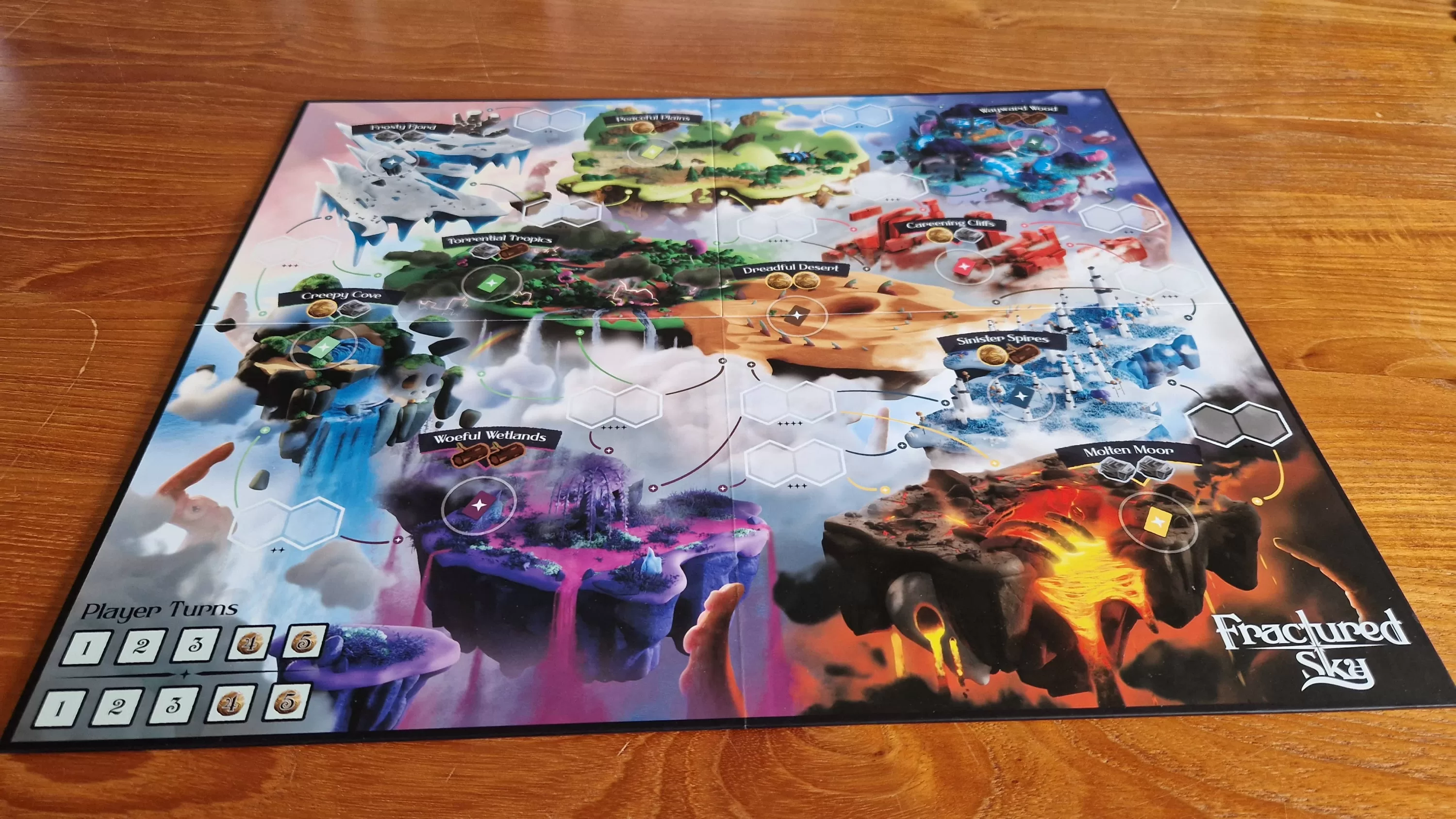 Fractured Sky - Board